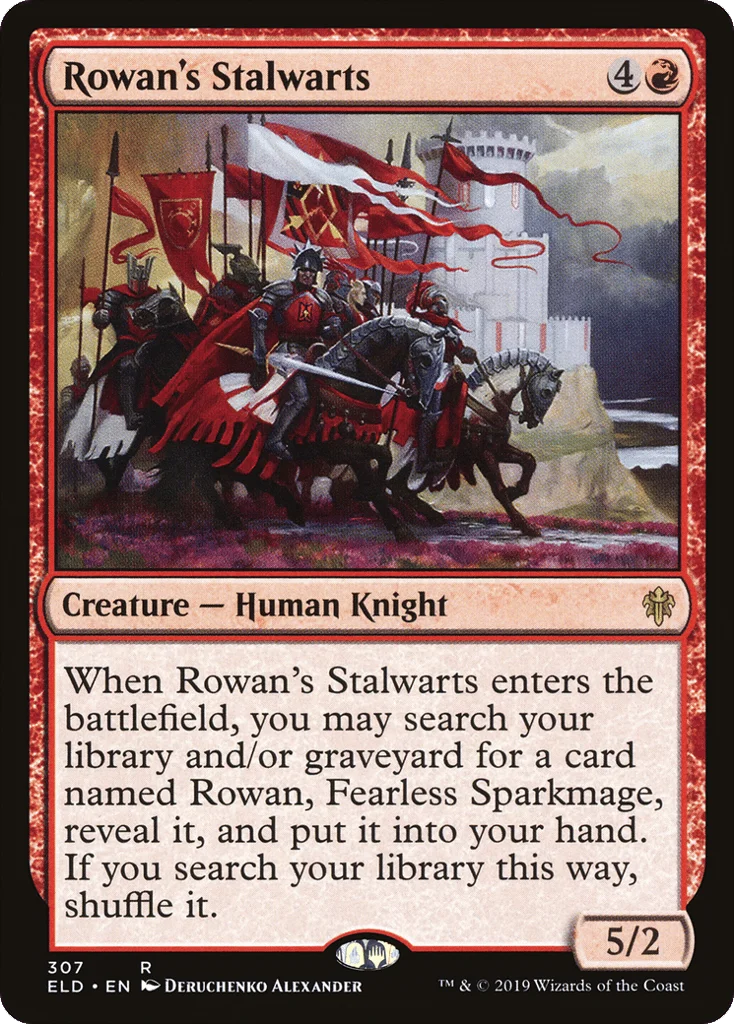 Rowan's Stalwarts · Throne of Eldraine