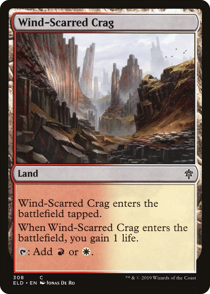 Wind-Scarred Crag · Throne of Eldraine