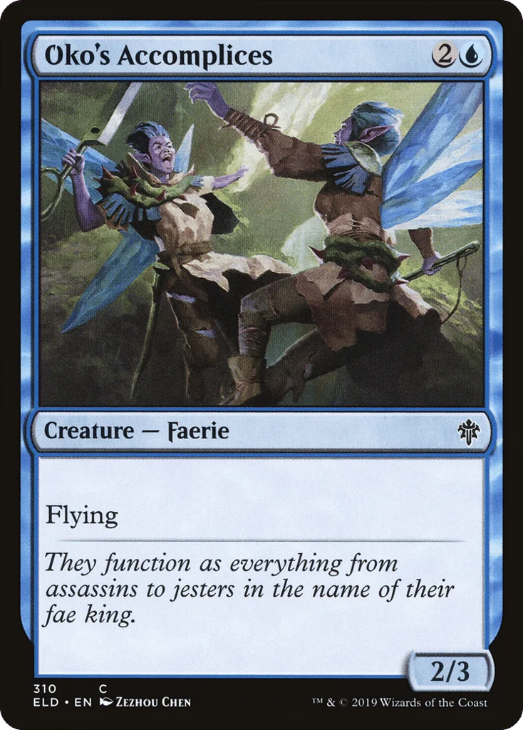 Oko's Accomplices · Throne of Eldraine