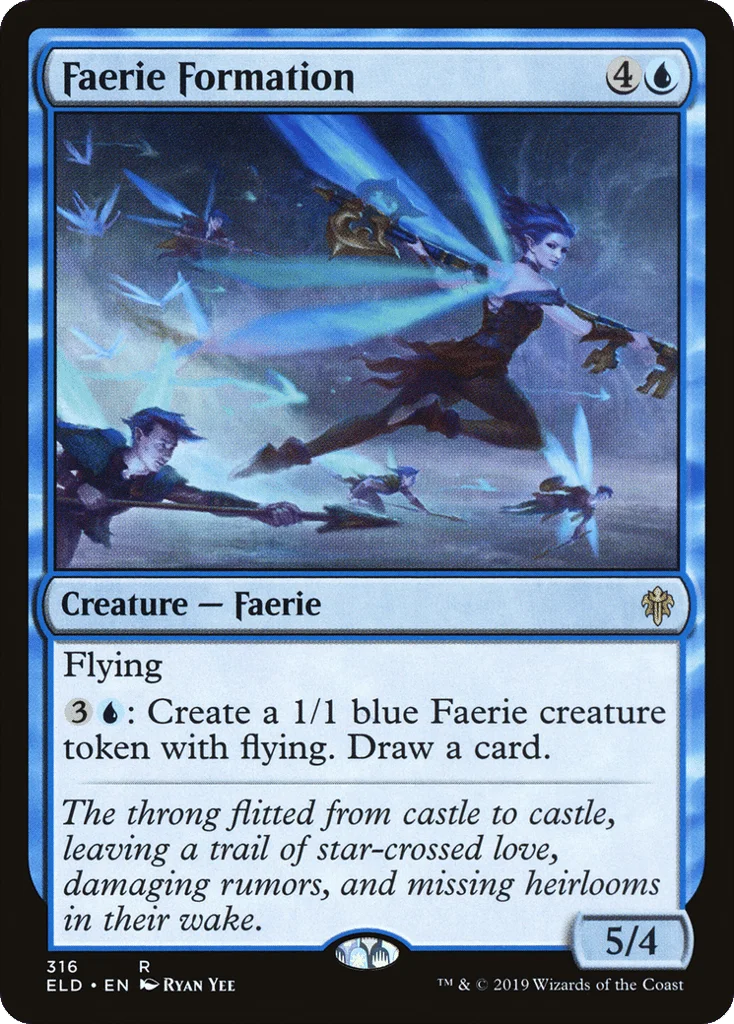 Faerie Formation · Throne of Eldraine
