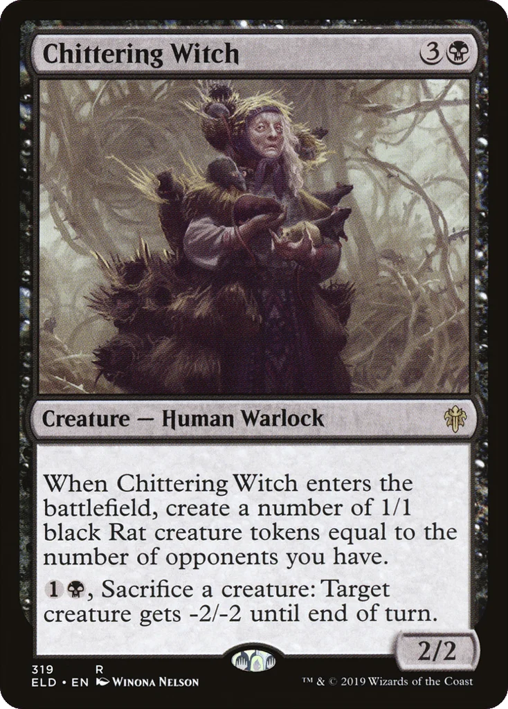 Chittering Witch · Throne of Eldraine