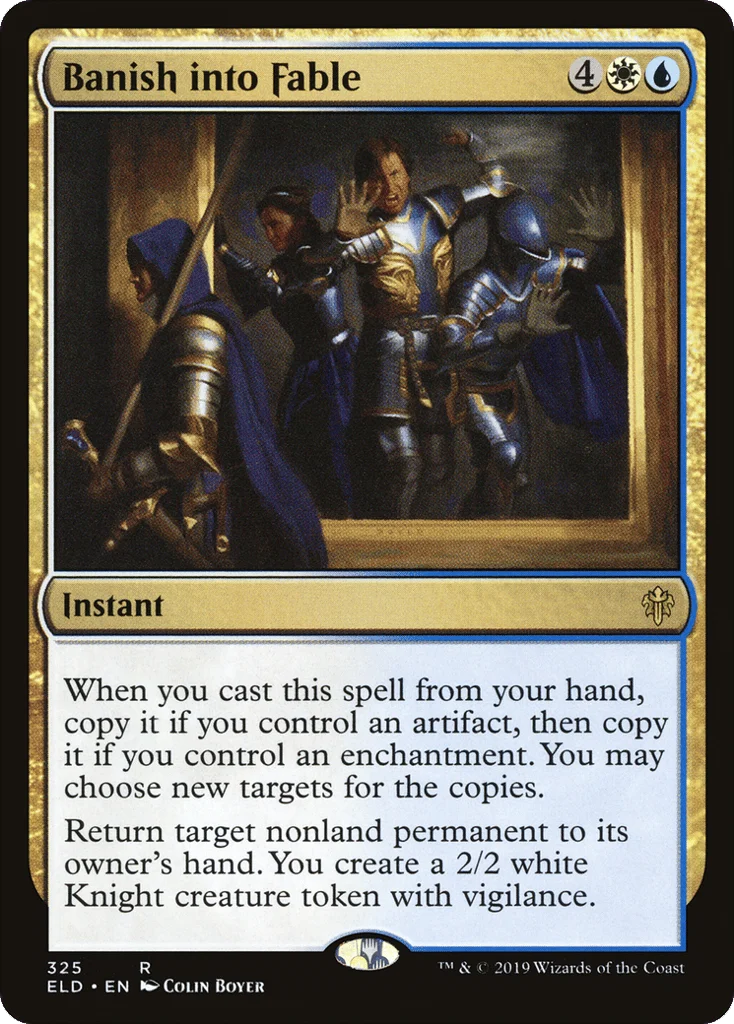 Banish into Fable · Throne of Eldraine
