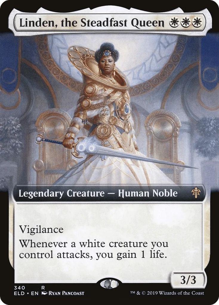Linden, the Steadfast Queen · Throne of Eldraine