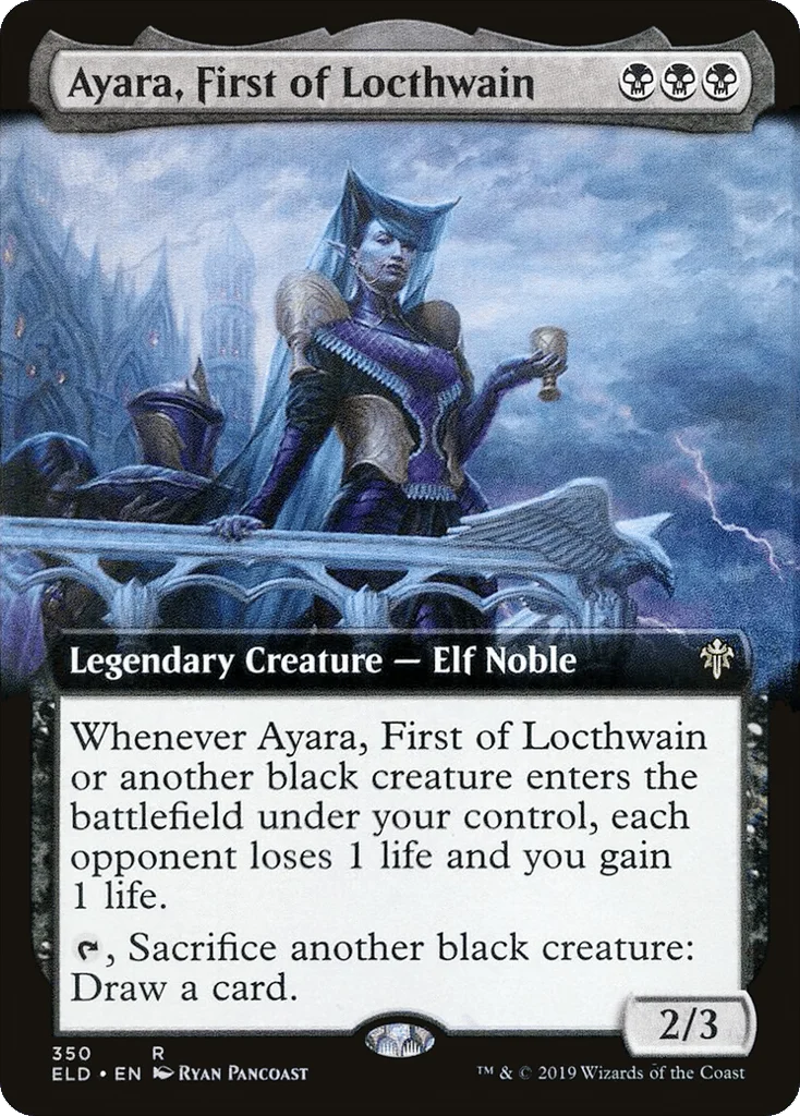 Ayara, First of Locthwain · Throne of Eldraine