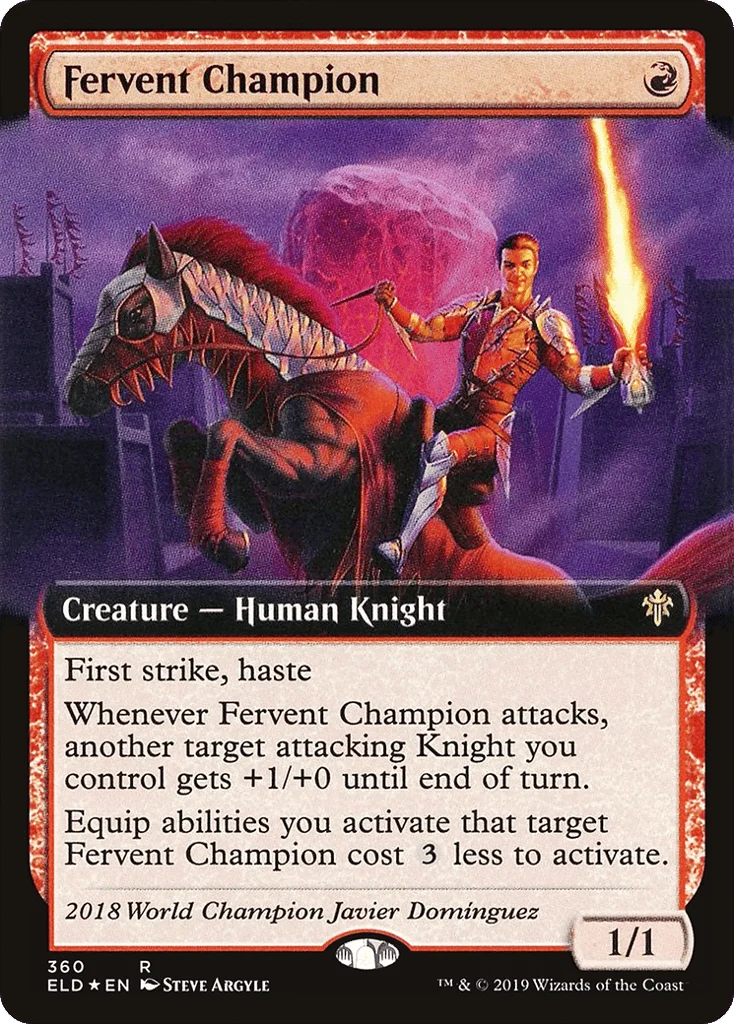 Fervent Champion · Throne of Eldraine