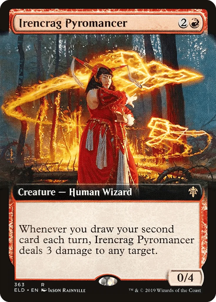 Irencrag Pyromancer · Throne of Eldraine