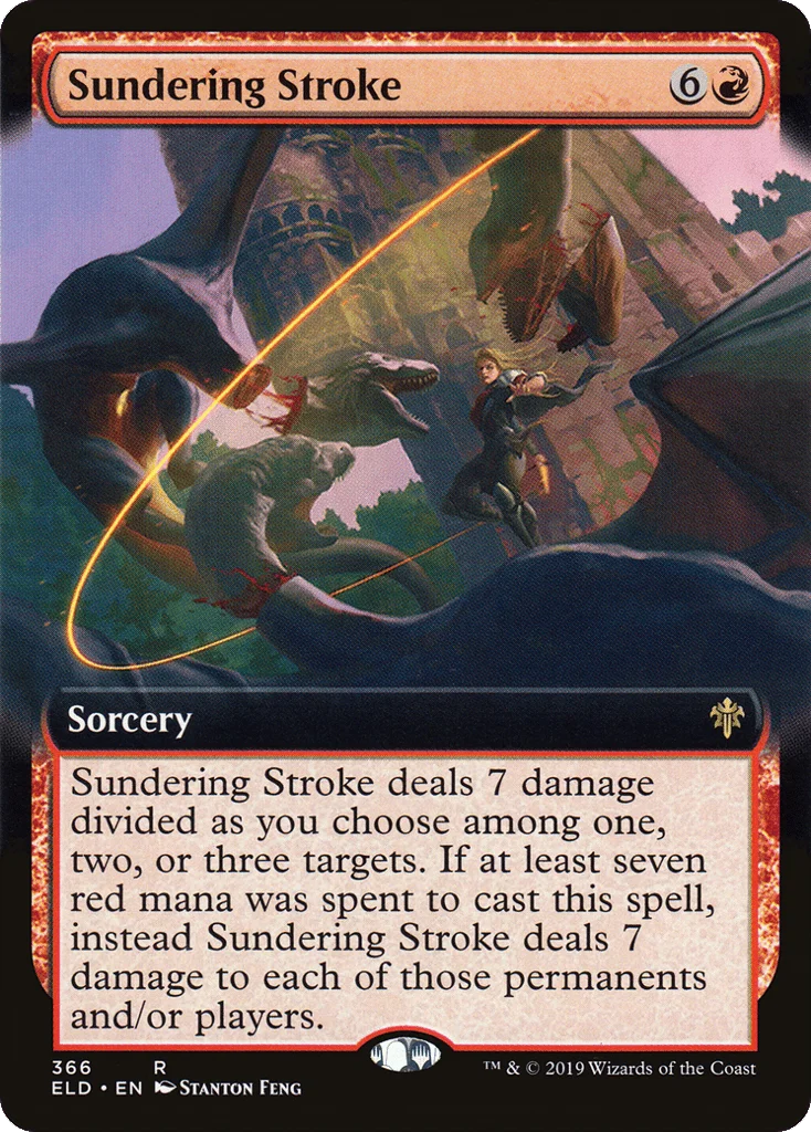 Sundering Stroke · Throne of Eldraine