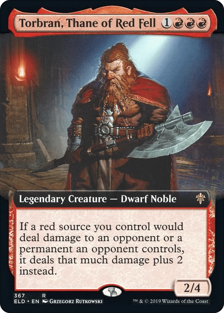 Torbran, Thane of Red Fell · Throne of Eldraine