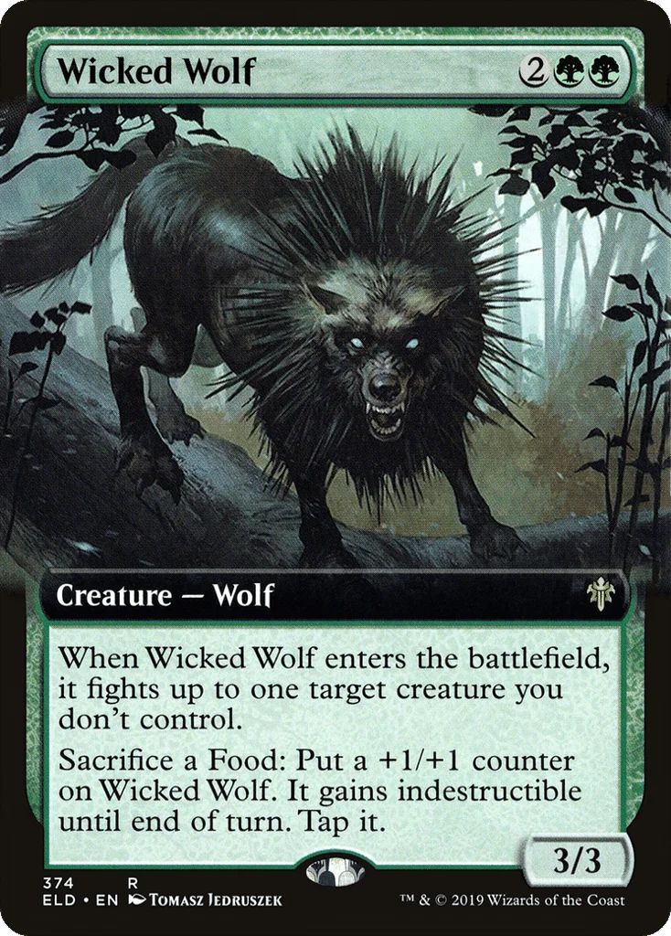 Wicked Wolf · Throne of Eldraine