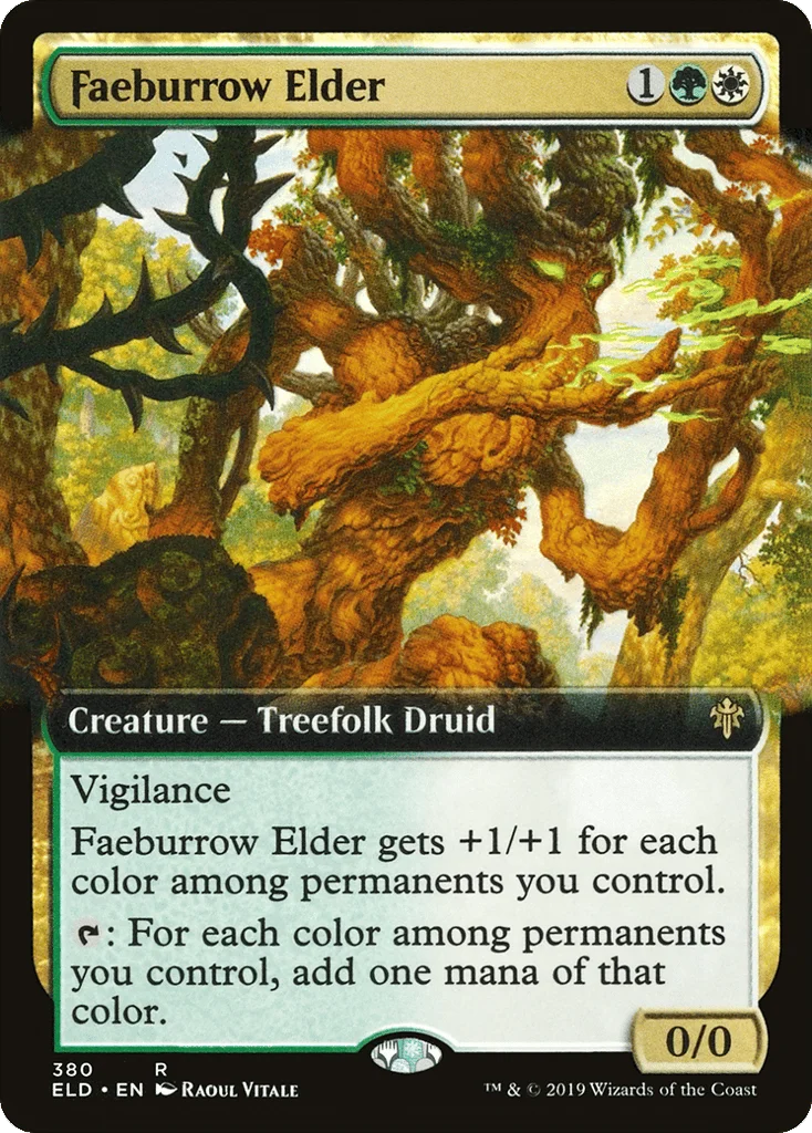 Faeburrow Elder · Throne of Eldraine