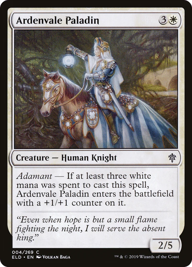 Ardenvale Paladin · Throne of Eldraine