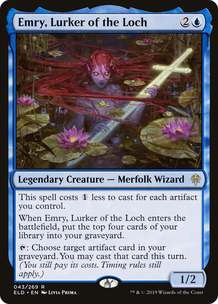 Emry, Lurker of the Loch · Throne of Eldraine