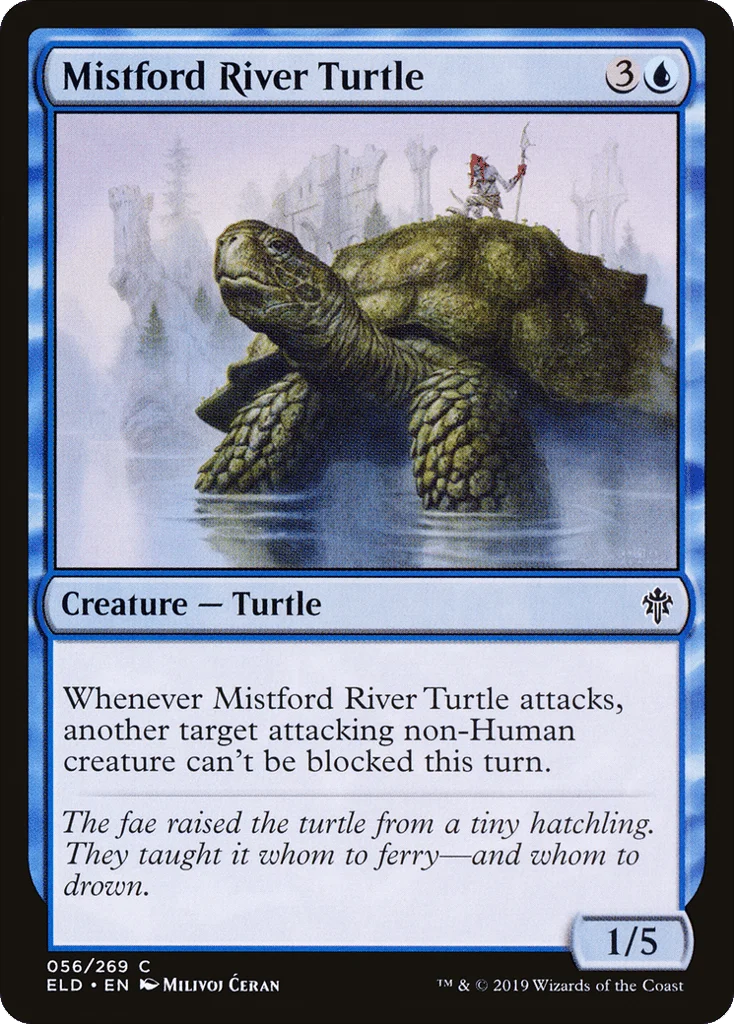 Mistford River Turtle · Throne of Eldraine