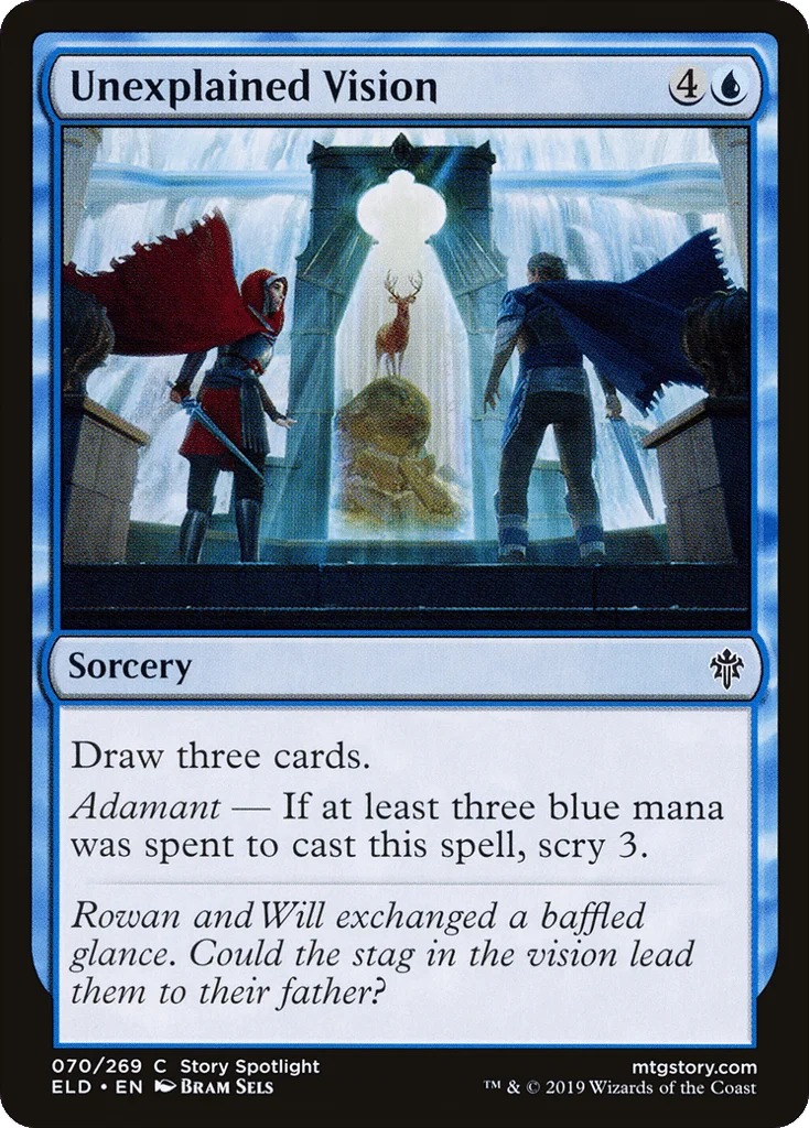 Unexplained Vision · Throne of Eldraine