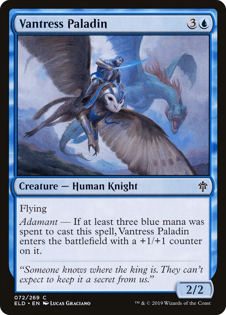Vantress Paladin · Throne of Eldraine