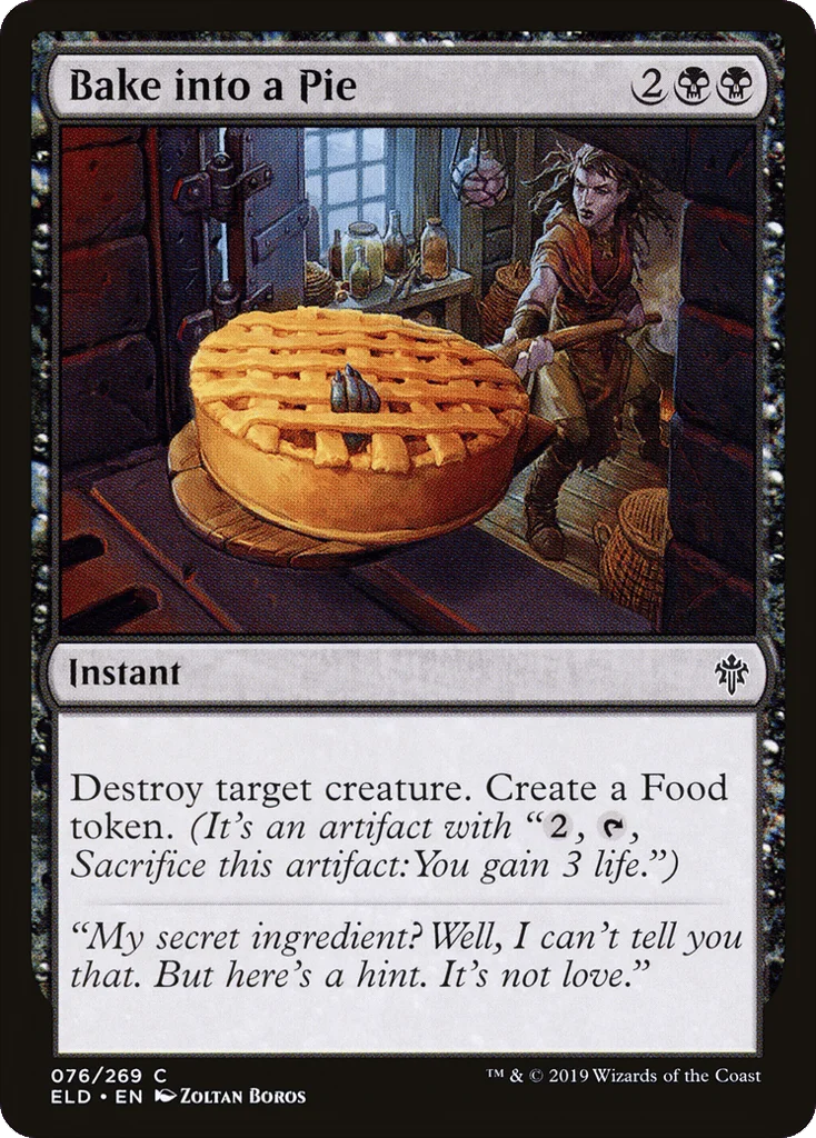Bake into a Pie · Throne of Eldraine