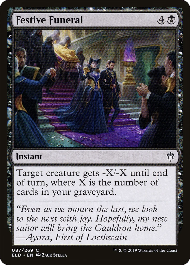 Festive Funeral · Throne of Eldraine