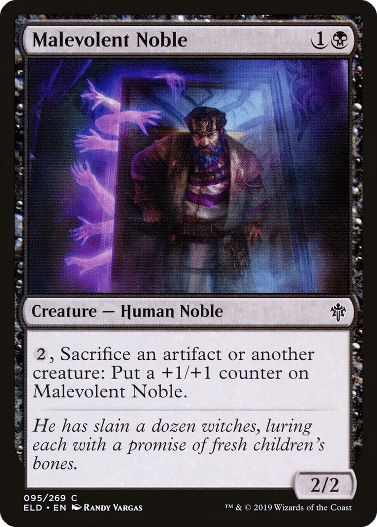 Malevolent Noble · Throne of Eldraine