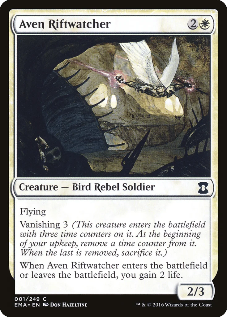 Aven Riftwatcher · Eternal Masters