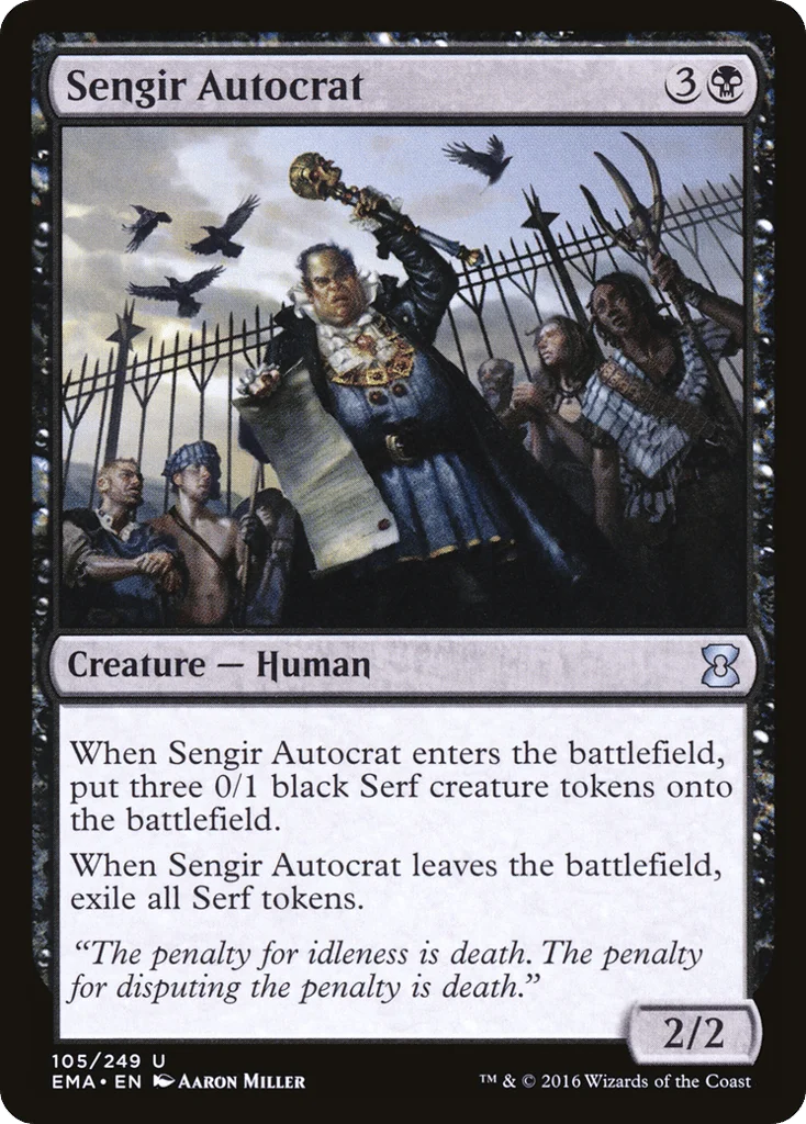 Sengir Autocrat · Eternal Masters
