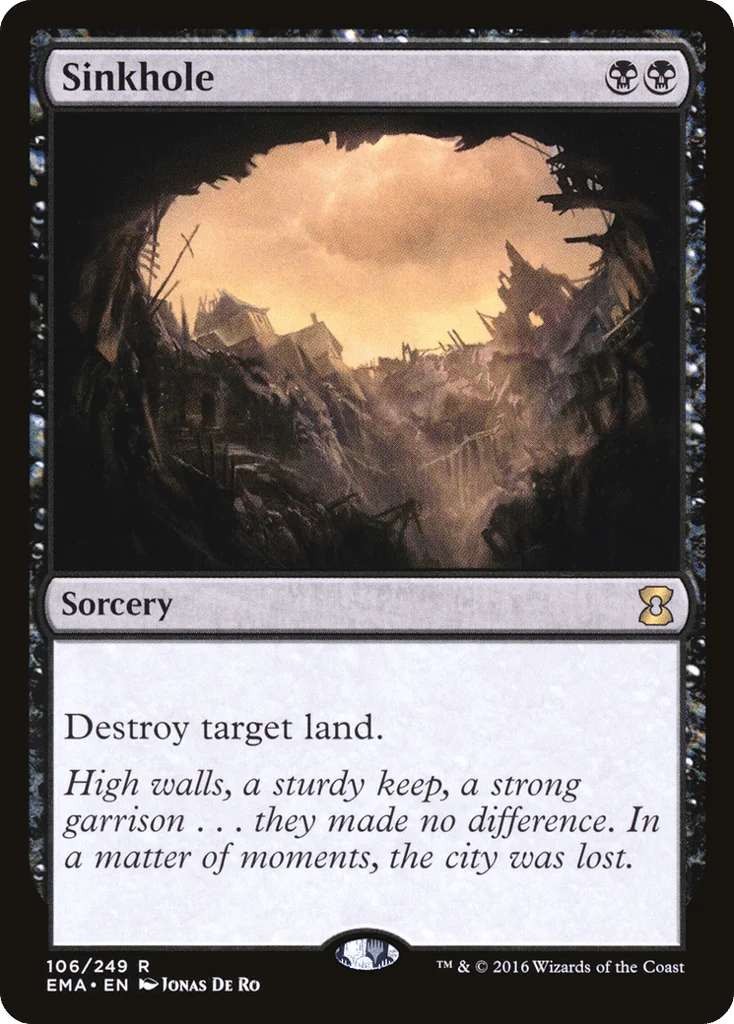 Sinkhole · Eternal Masters