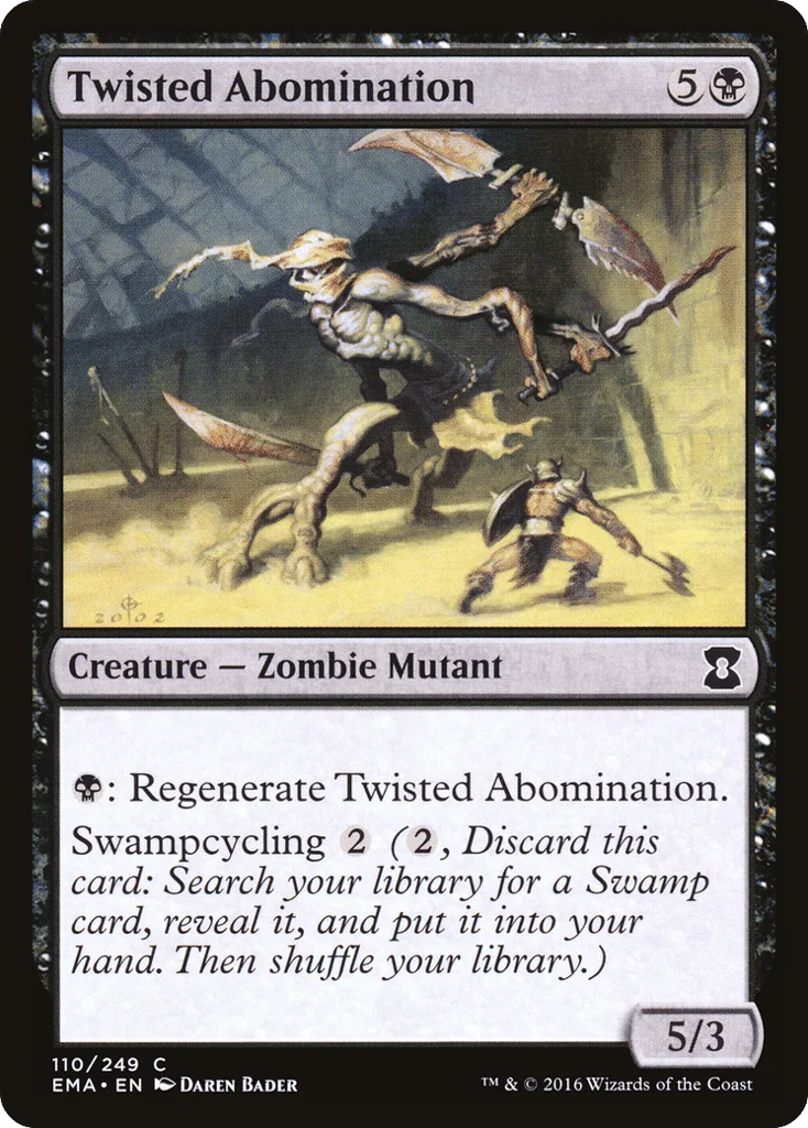 Twisted Abomination · Eternal Masters