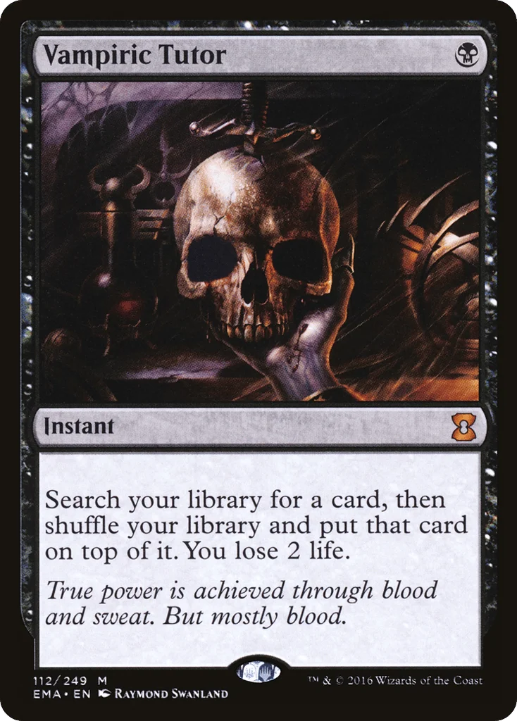 Vampiric Tutor · Eternal Masters