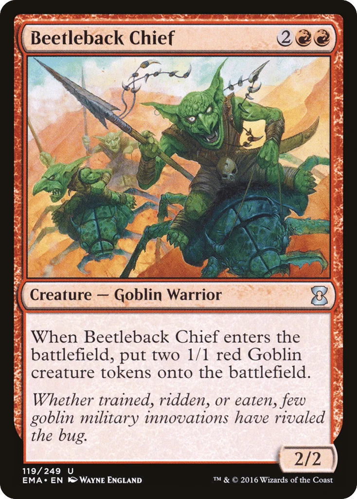 Beetleback Chief · Eternal Masters