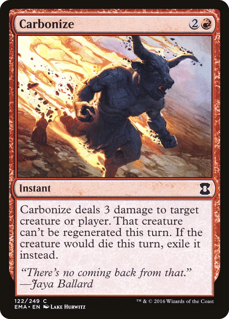 Carbonize · Eternal Masters