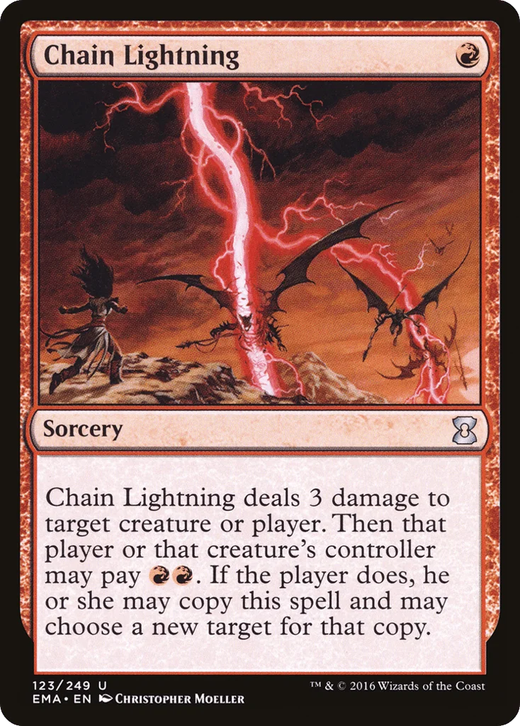 Chain Lightning · Eternal Masters