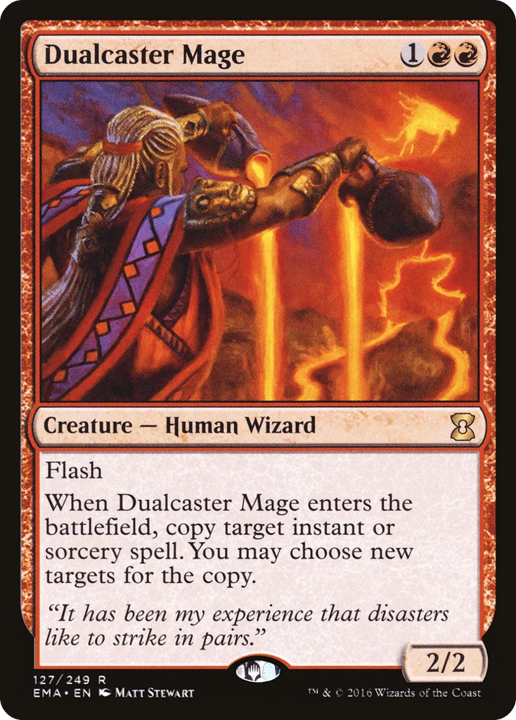 Dualcaster Mage · Eternal Masters