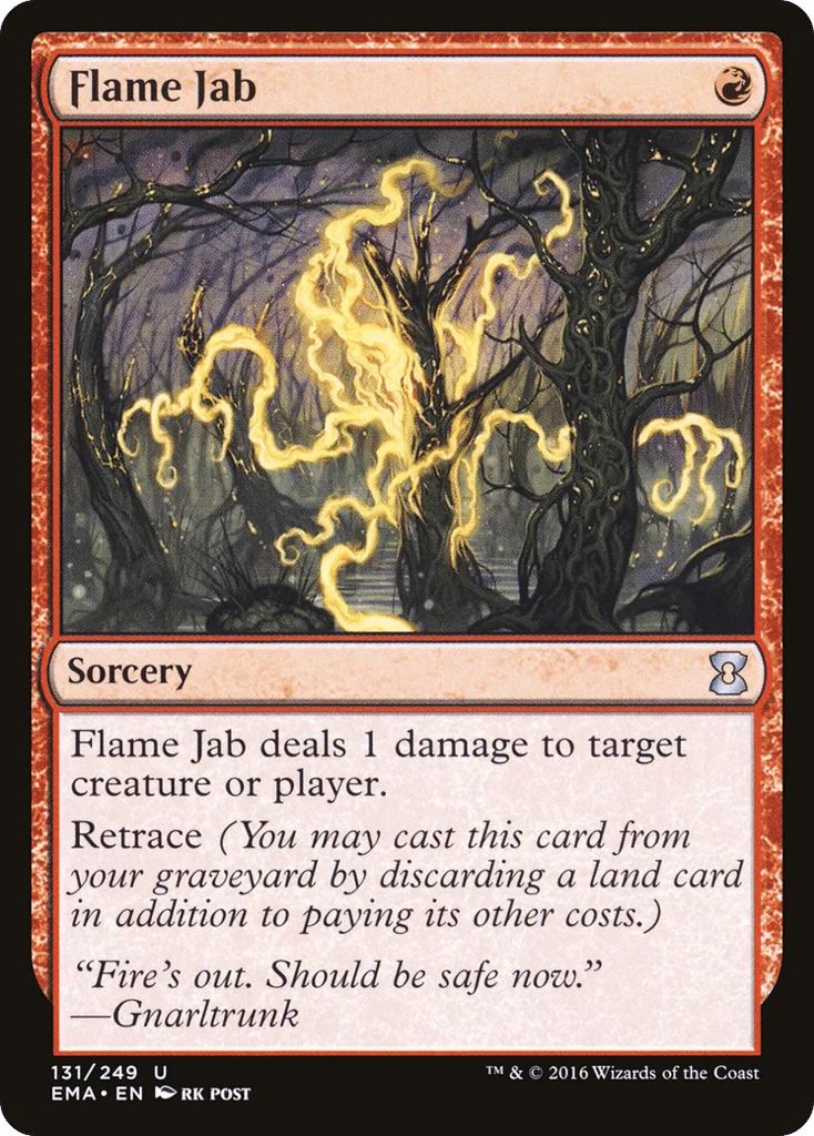 Flame Jab · Eternal Masters