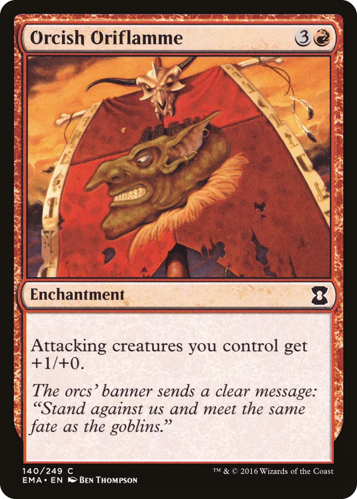 Orcish Oriflamme · Eternal Masters