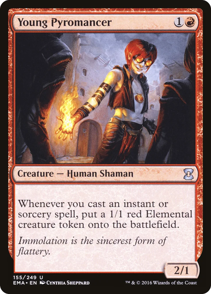 Young Pyromancer · Eternal Masters