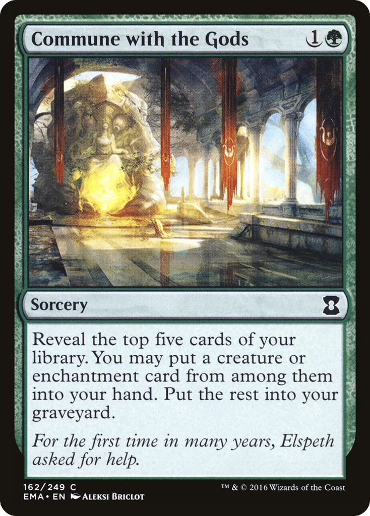 Commune with the Gods · Eternal Masters
