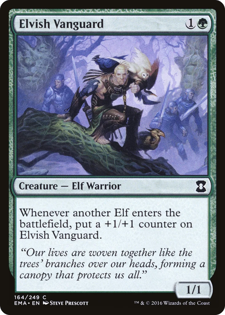 Elvish Vanguard · Eternal Masters