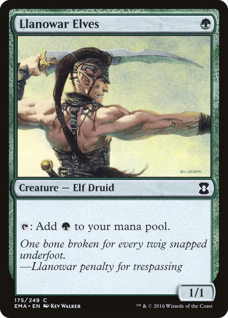 Llanowar Elves · Eternal Masters