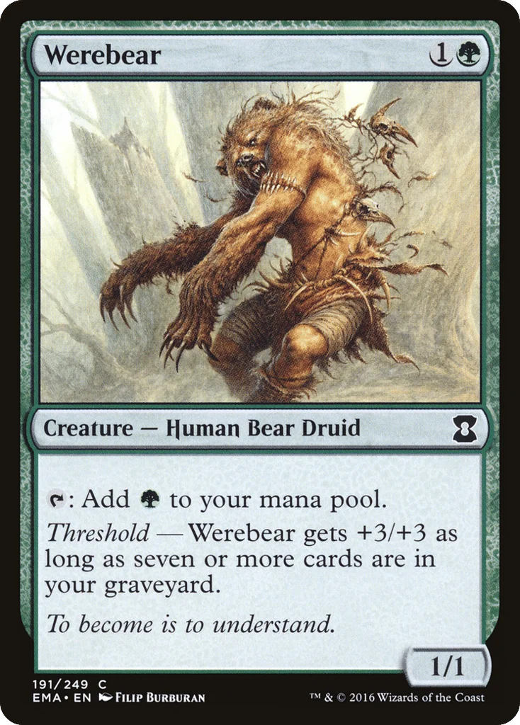 Werebear · Eternal Masters
