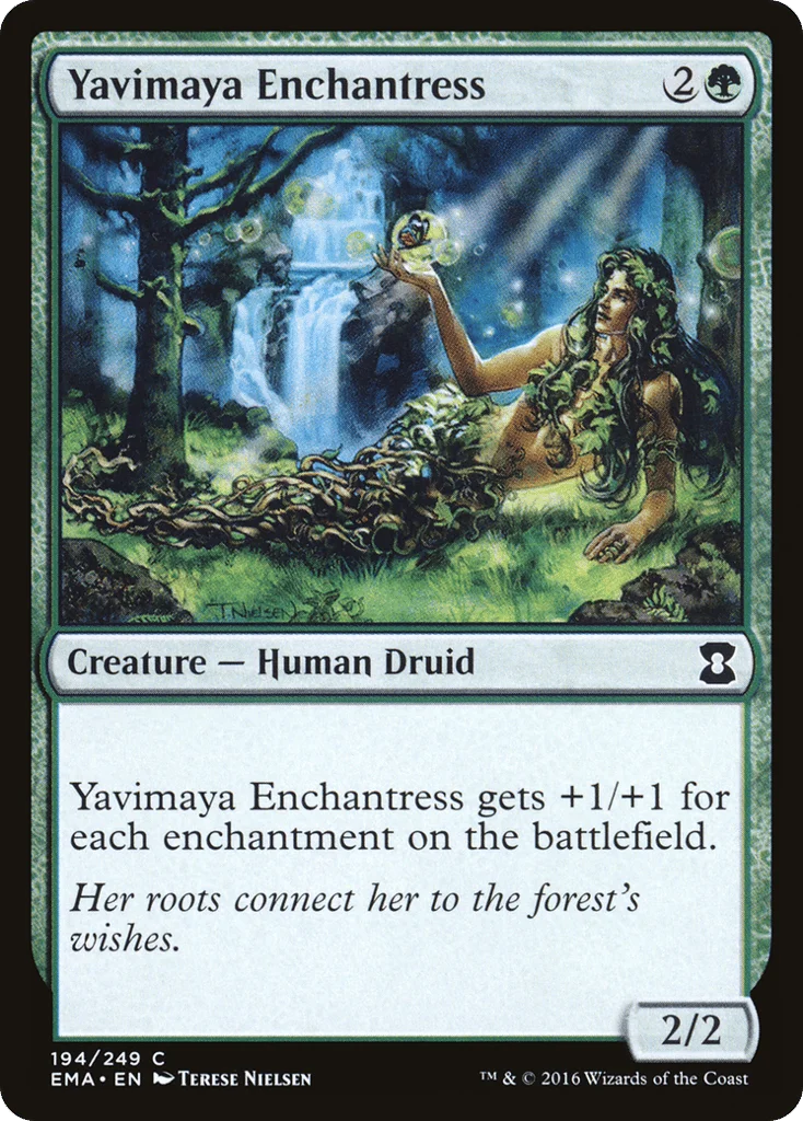 Yavimaya Enchantress · Eternal Masters