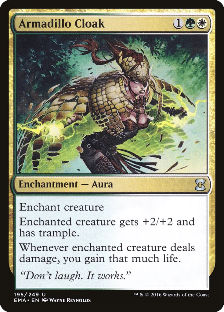 Armadillo Cloak · Eternal Masters