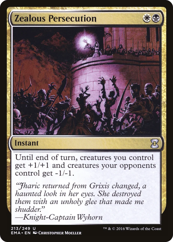 Zealous Persecution · Eternal Masters