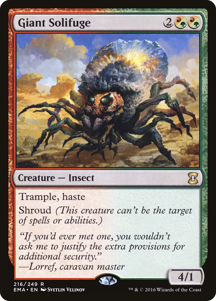 Giant Solifuge · Eternal Masters