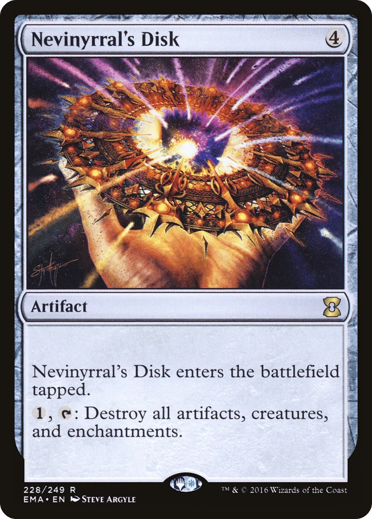 Nevinyrral's Disk · Eternal Masters