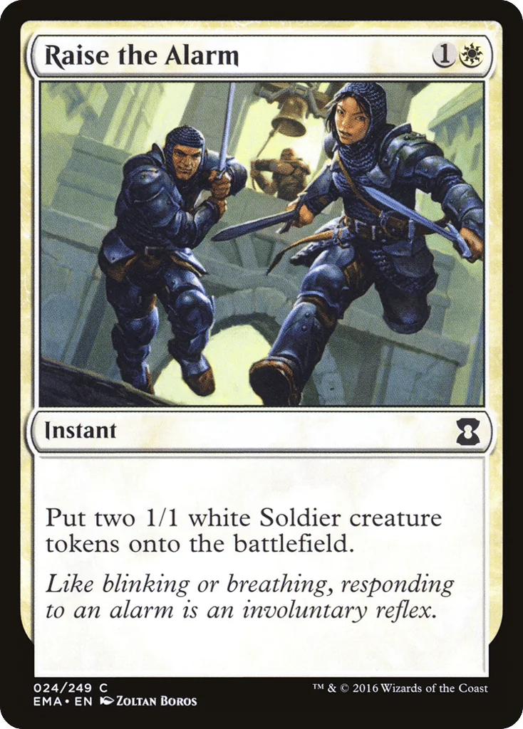 Raise the Alarm · Eternal Masters