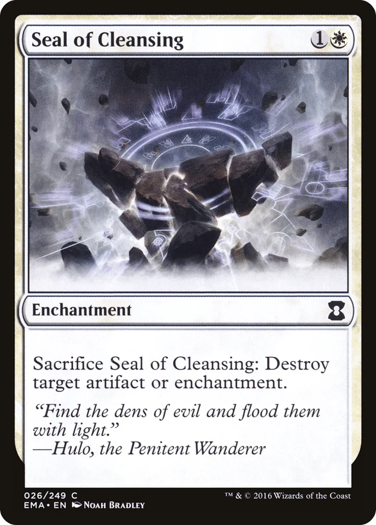 Seal of Cleansing · Eternal Masters
