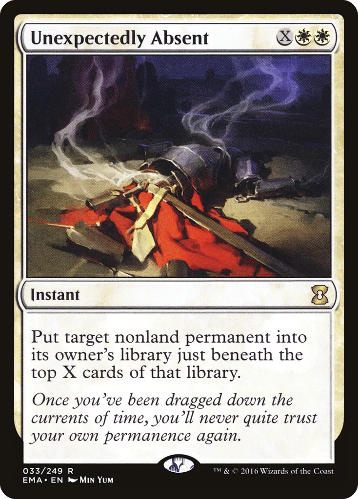 Unexpectedly Absent · Eternal Masters