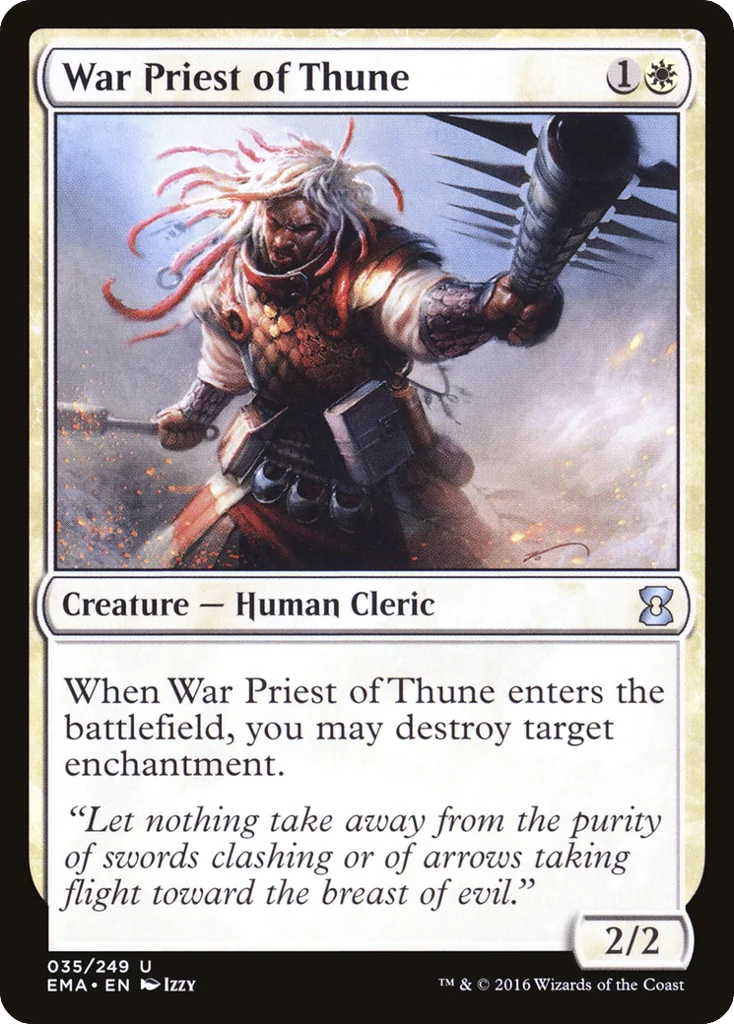 War Priest of Thune · Eternal Masters