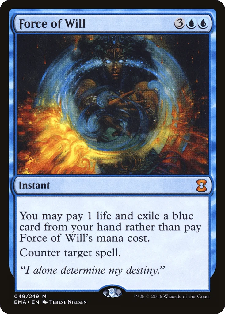 Force of Will · Eternal Masters