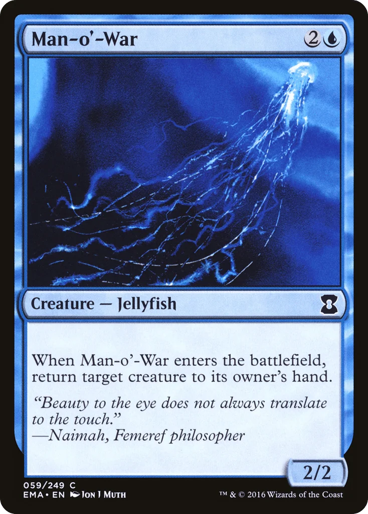 Man-o'-War · Eternal Masters