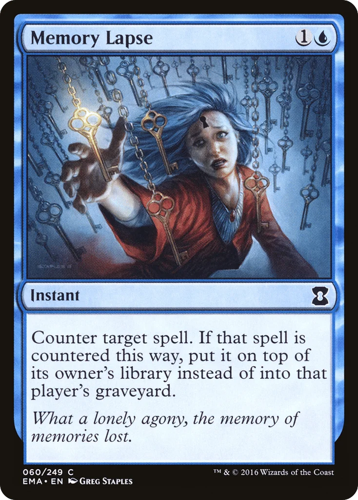 Memory Lapse · Eternal Masters